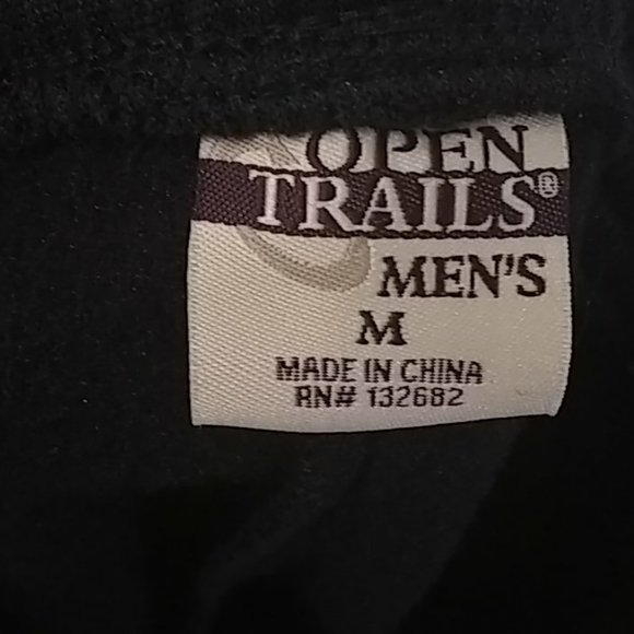 Open Trails Sz M Black Cargo Shorts - Picture 8 of 12
